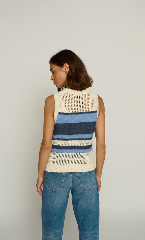 Central Park West Textustripe Tank