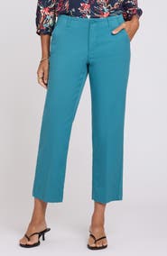 NYDJ Marilyn Ankle Straight Leg Twill Pants
