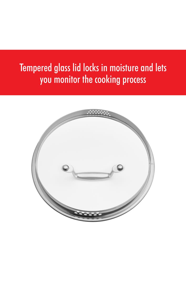 ZWILLING Clad CFX 8-Quart Nonstick Stainless Steel Stock Pot, Alternate, color, Stainless Steel