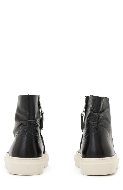 John Varvatos 315 Reed High Top Sneaker In Black