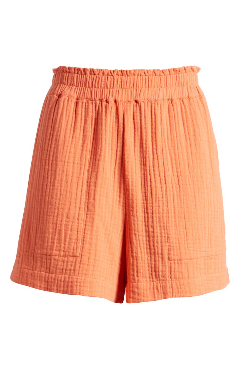 Rails Leighton Organic Cotton Gauze Shorts, Alternate, color, 