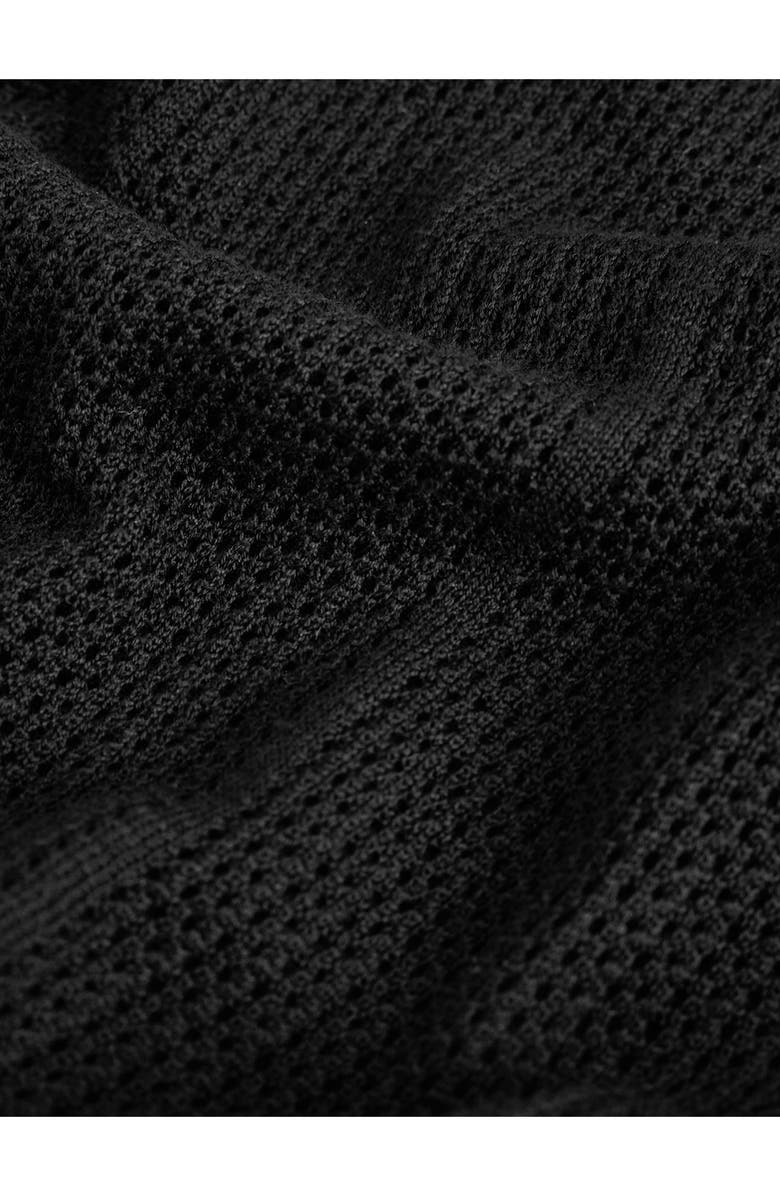 John Varvatos Ruiz Summer Sweater Tank, Alternate, color, Black