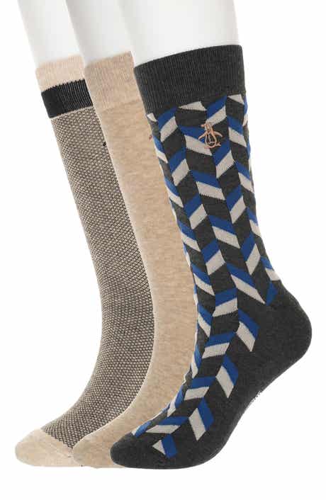 Original Penguin Assorted 3-Pack Crew Socks