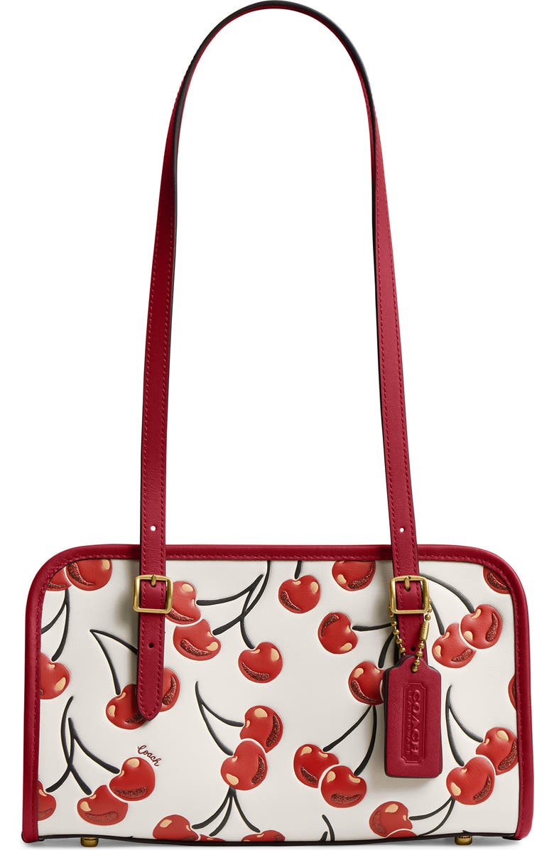 COACH Originals Cherry Print Zip Bag, Main, color,