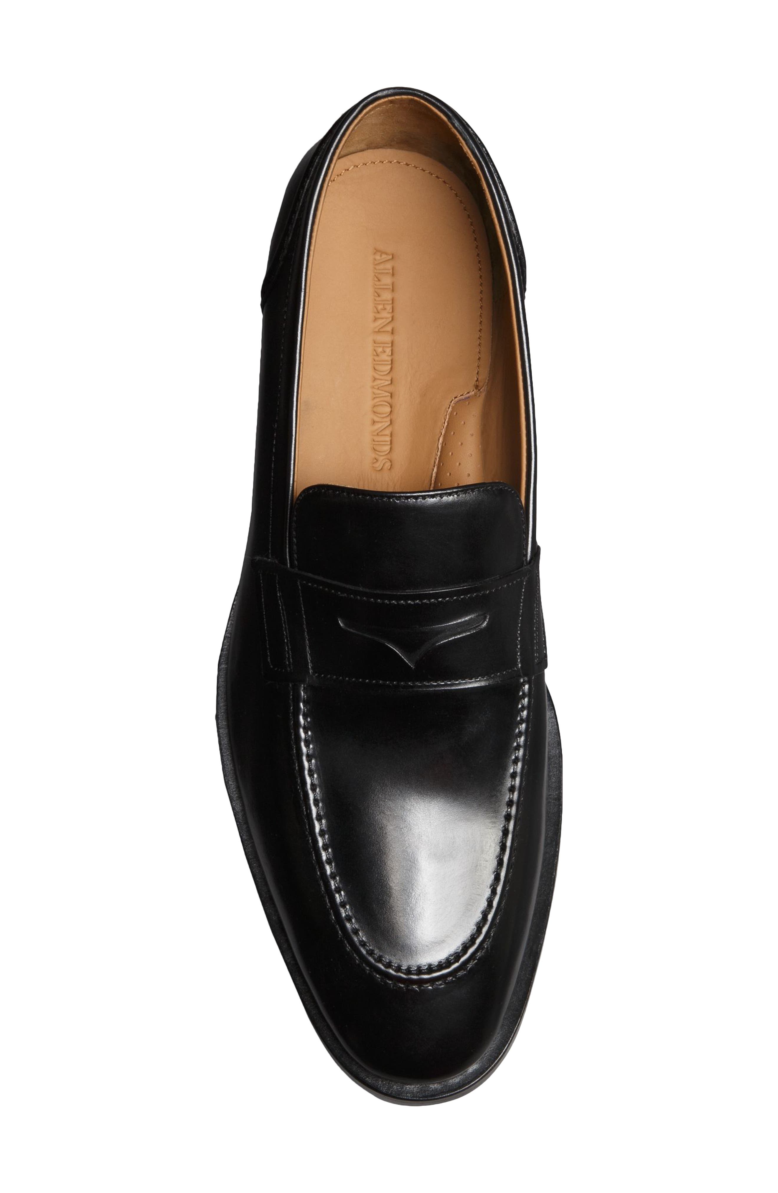 Allen Edmonds Siena Penny Loafer, Alternate, color, Black