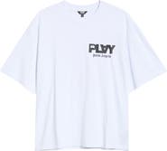 PLAY PALM ANGELS Logo Graphic Boxy T-Shirt