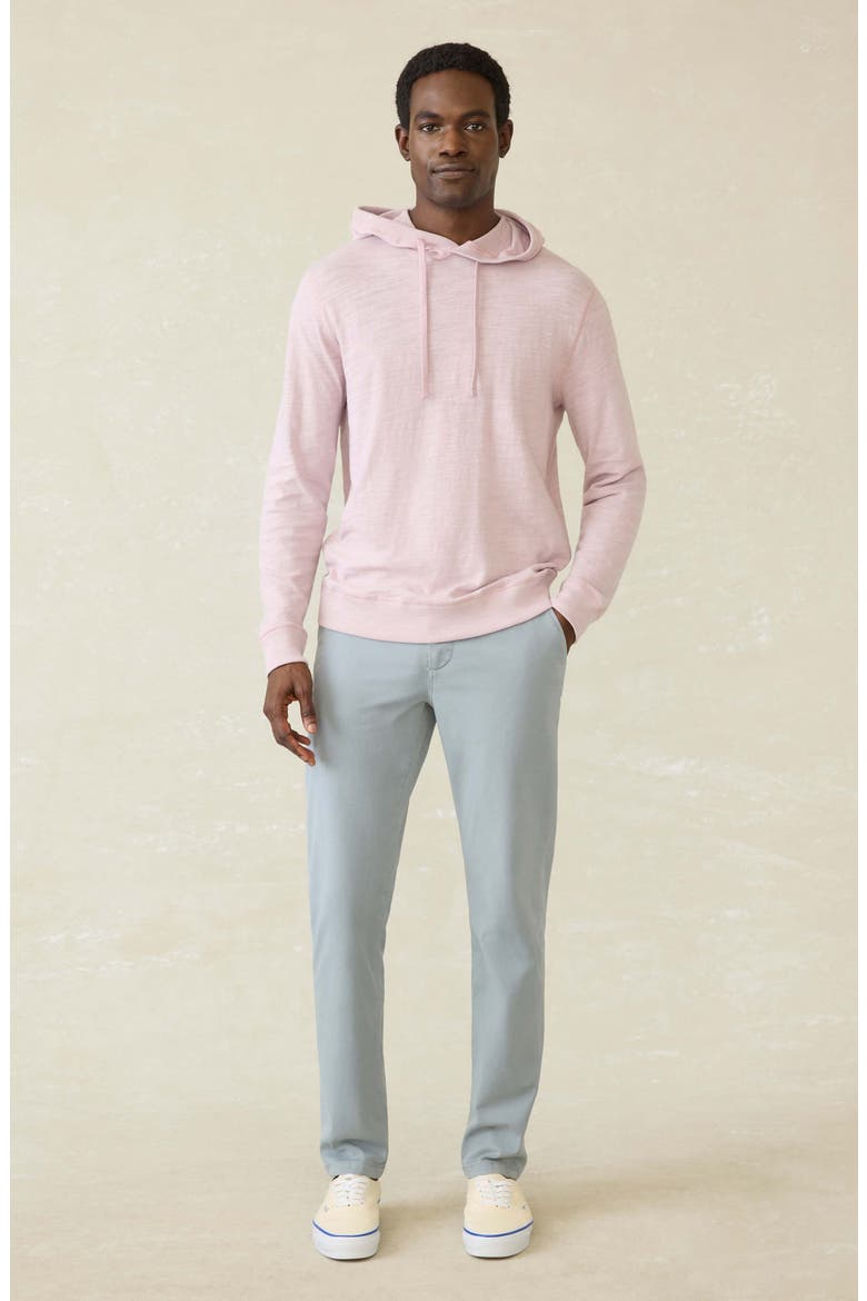 Slub Cotton Hoodie, Alternate, color, VISTA PLUM