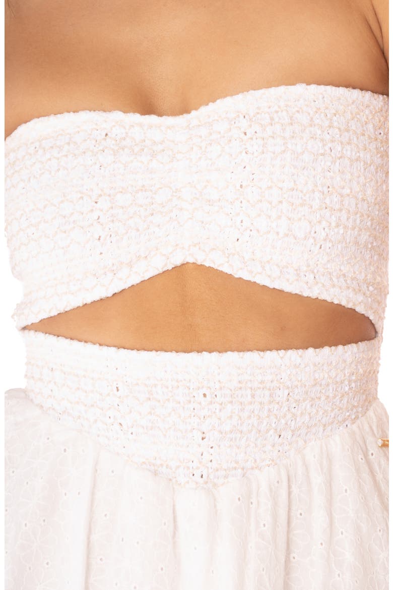 Seraphina Cover-Up Dress, Alternate, color, WHITE