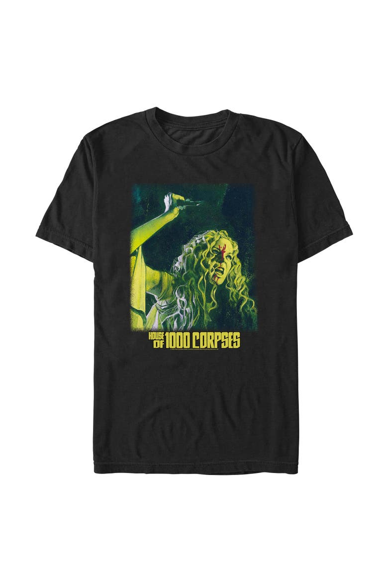 Men's Rob Zombie House Of 1000 Corpses Baby Firefly  Graphic T-Shirt, Main, color, Black