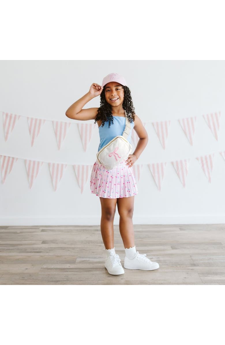 Sweet Wink Bow Patch Belt Bag, Alternate, color, Ivory