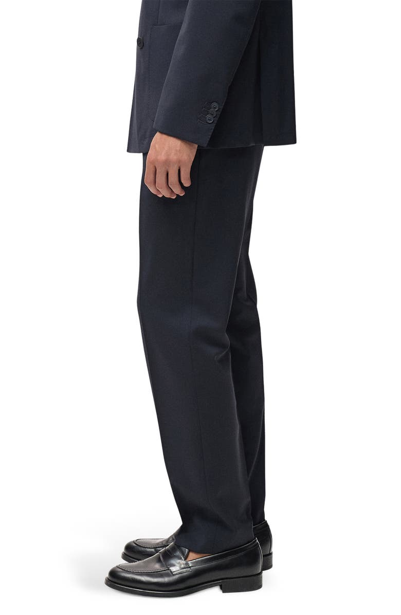MANGO Wool Suit Pants, Alternate, color, Blue