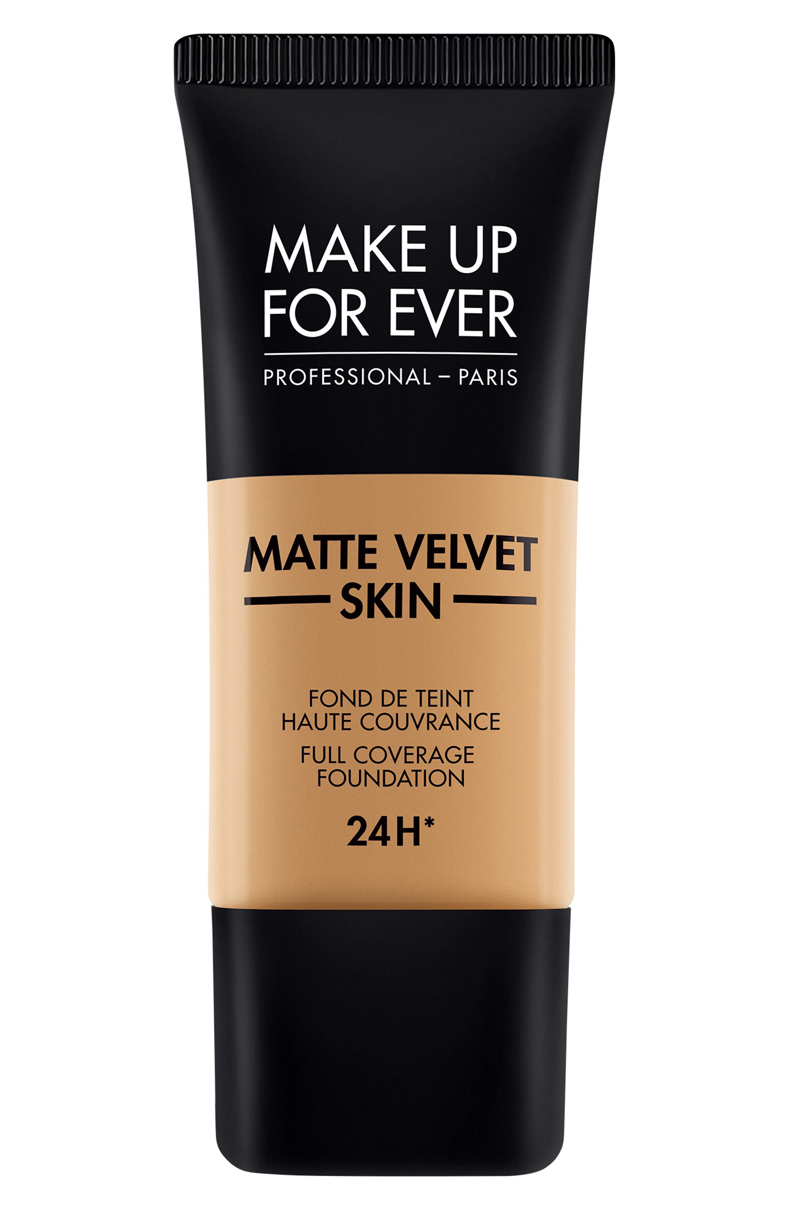 Make Up For Ever Matte Velvet Skin Full Coverage Foundation in Y445-Amber 
