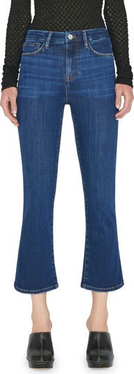 FRAME Le Crop Mini Boot High Waist Jeans | Nordstrom