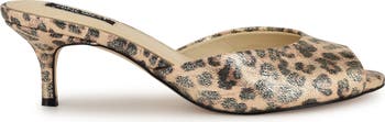 Luvlie Kitten Heel Slide Sandal