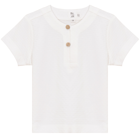 Checkered Short Sleeve Button Up Top (Toddler, Little Kid & Big Kid)