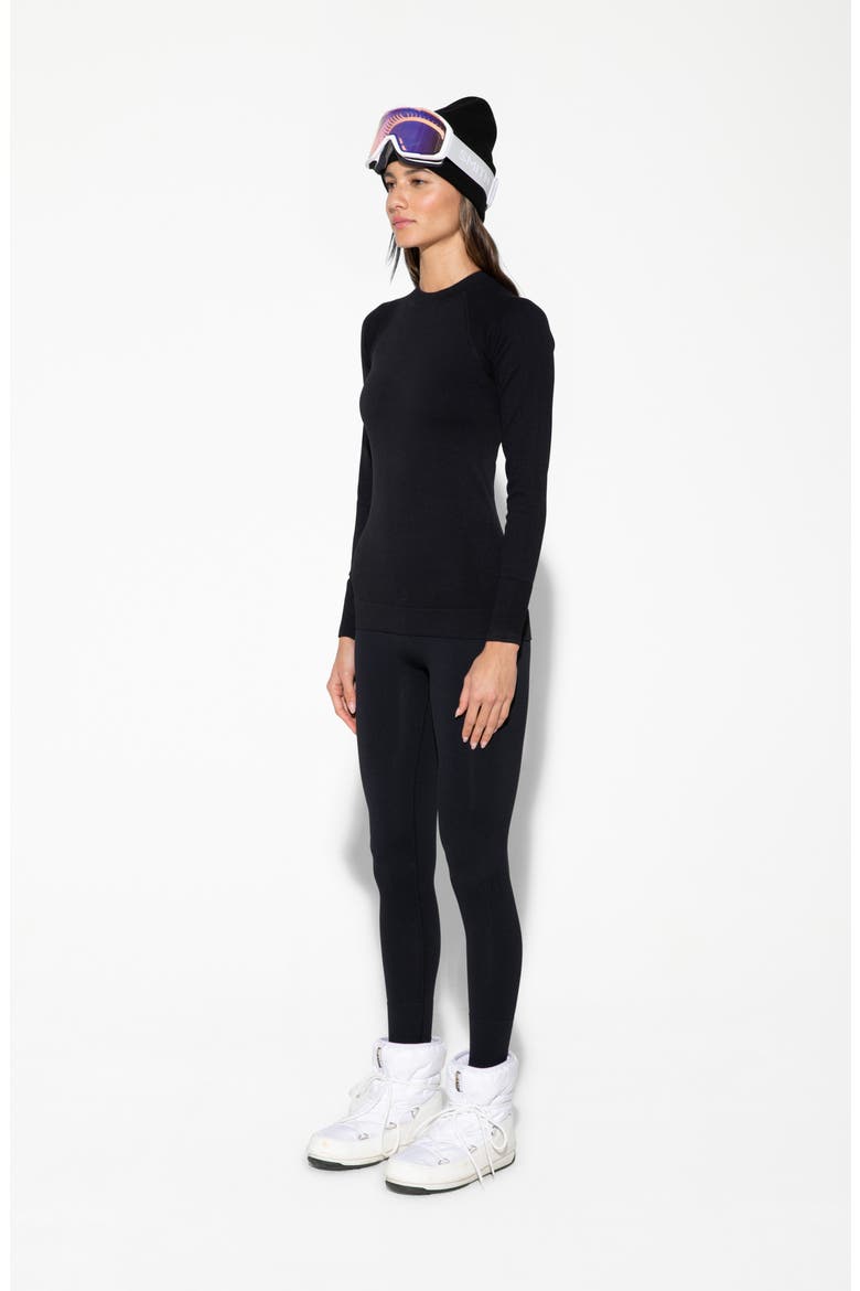 Johnson Mock Neck Top, Alternate, color, BLACK