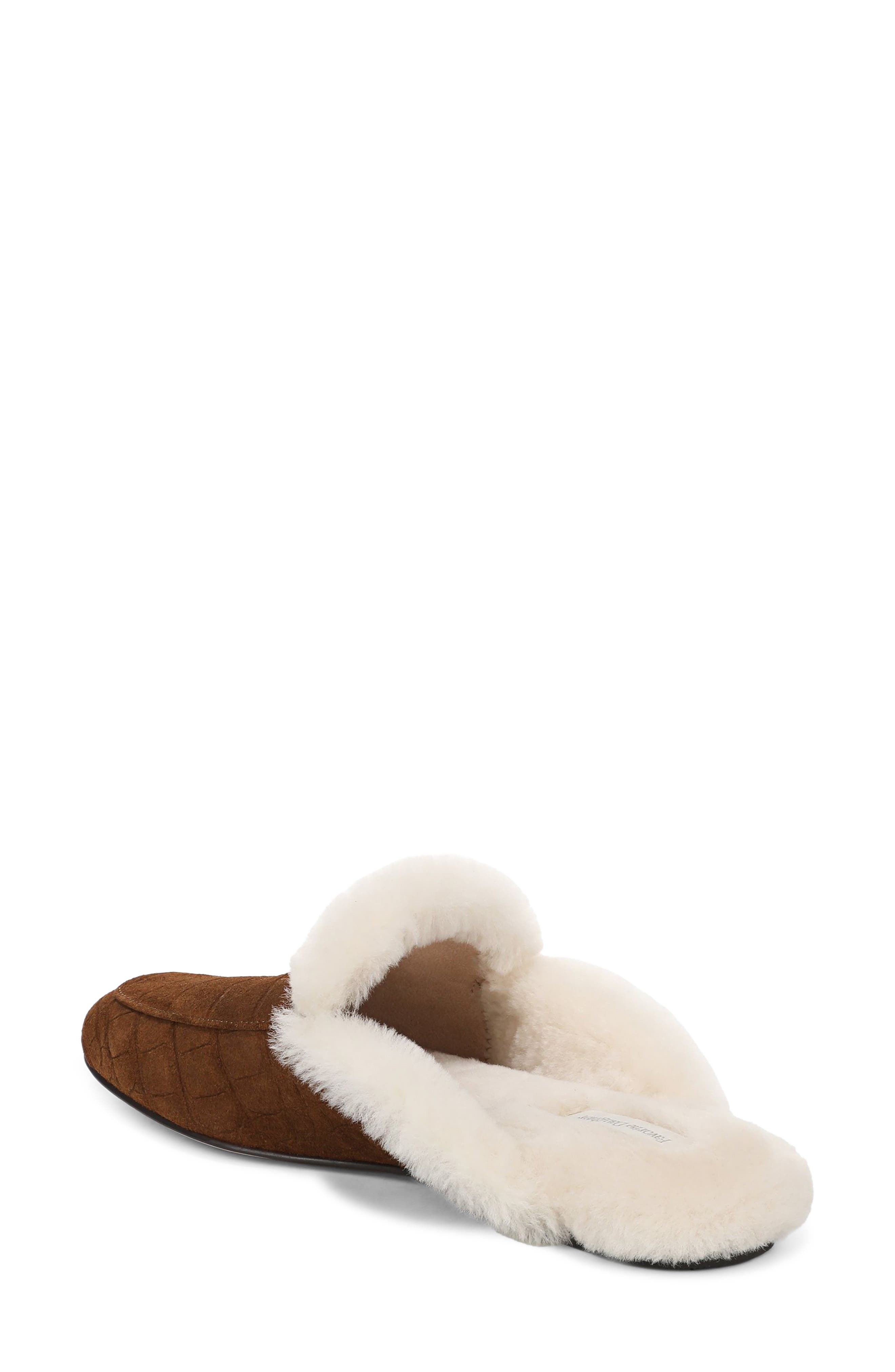 Yvette Wool Mule, Alternate, color, SADDLE/ CREAM