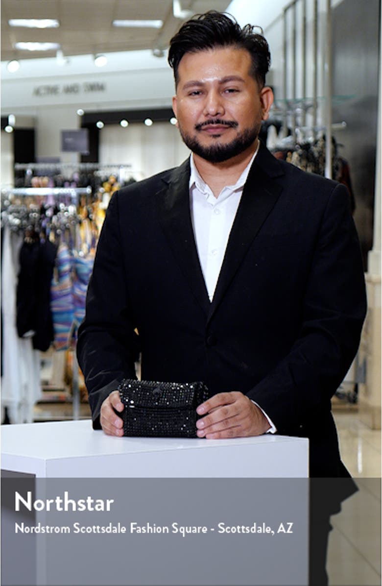 Mini Party Crystal Embellished Crossbody Bag, sales video thumbnail