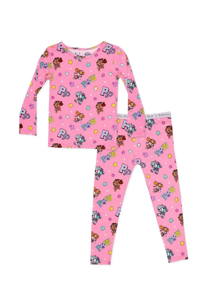 Kids' PAW Patrol Varsity Pink Set of 2 Piece Pajamas, Main, color, PAW Patrol: Varsity Pink