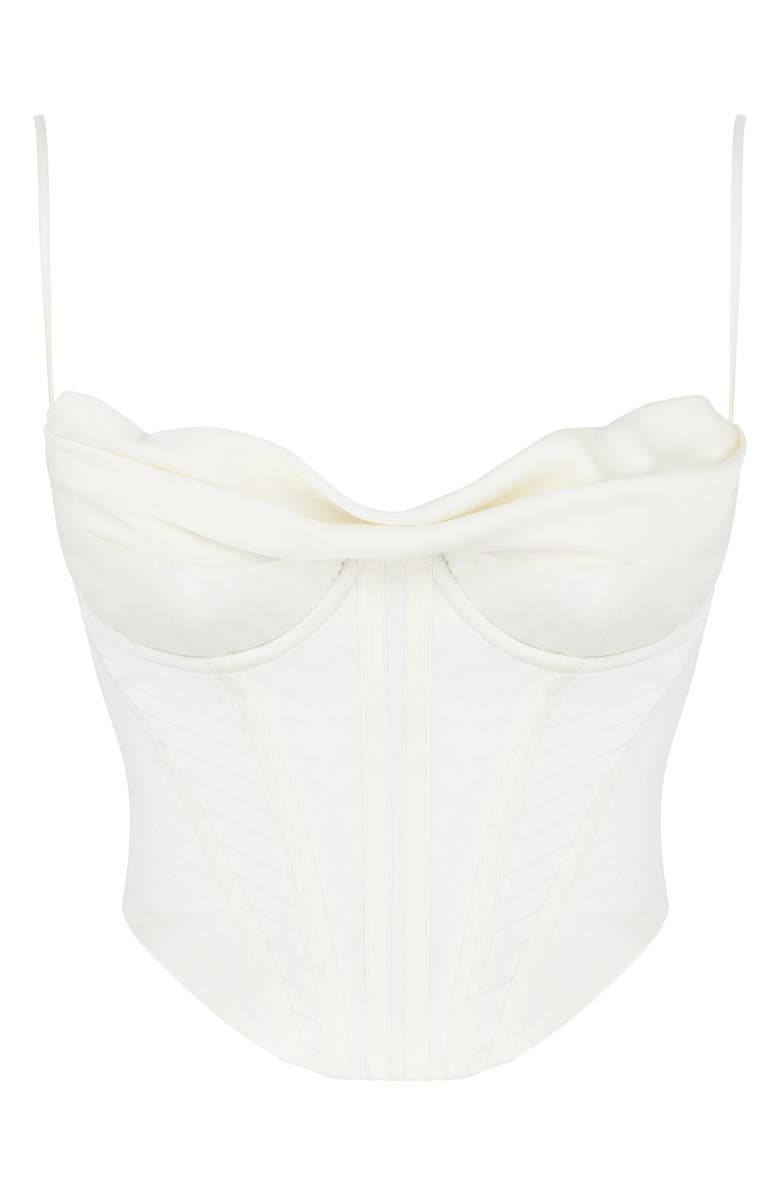 HOUSE OF CB Bea Draped Corset Tank, Alternate, color, 