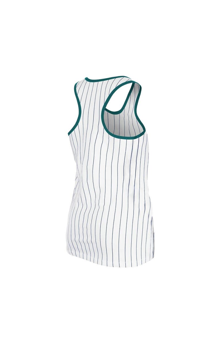 New Era Women's New Era White Seattle Mariners Gameday Pinstripe Tank Top, Alternate, color, 