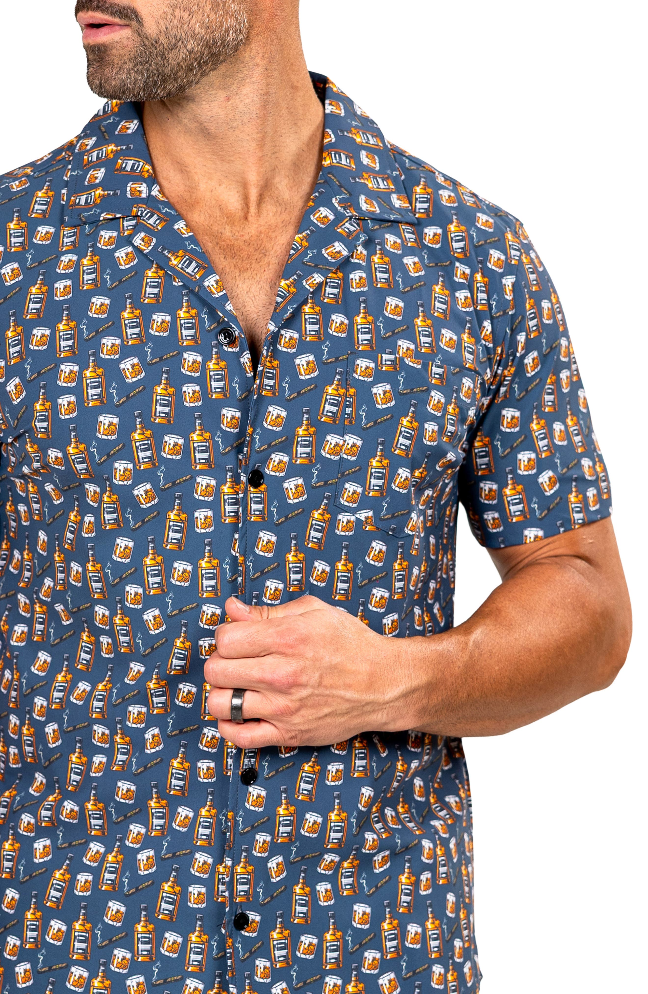 Marthy Black Camp Shirt - image 2