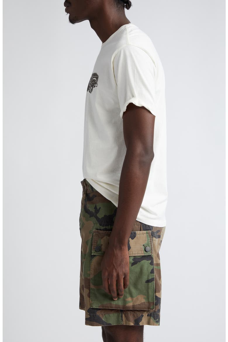 Truck Cotton Graphic T-Shirt, Alternate, color, PAPER WHITE