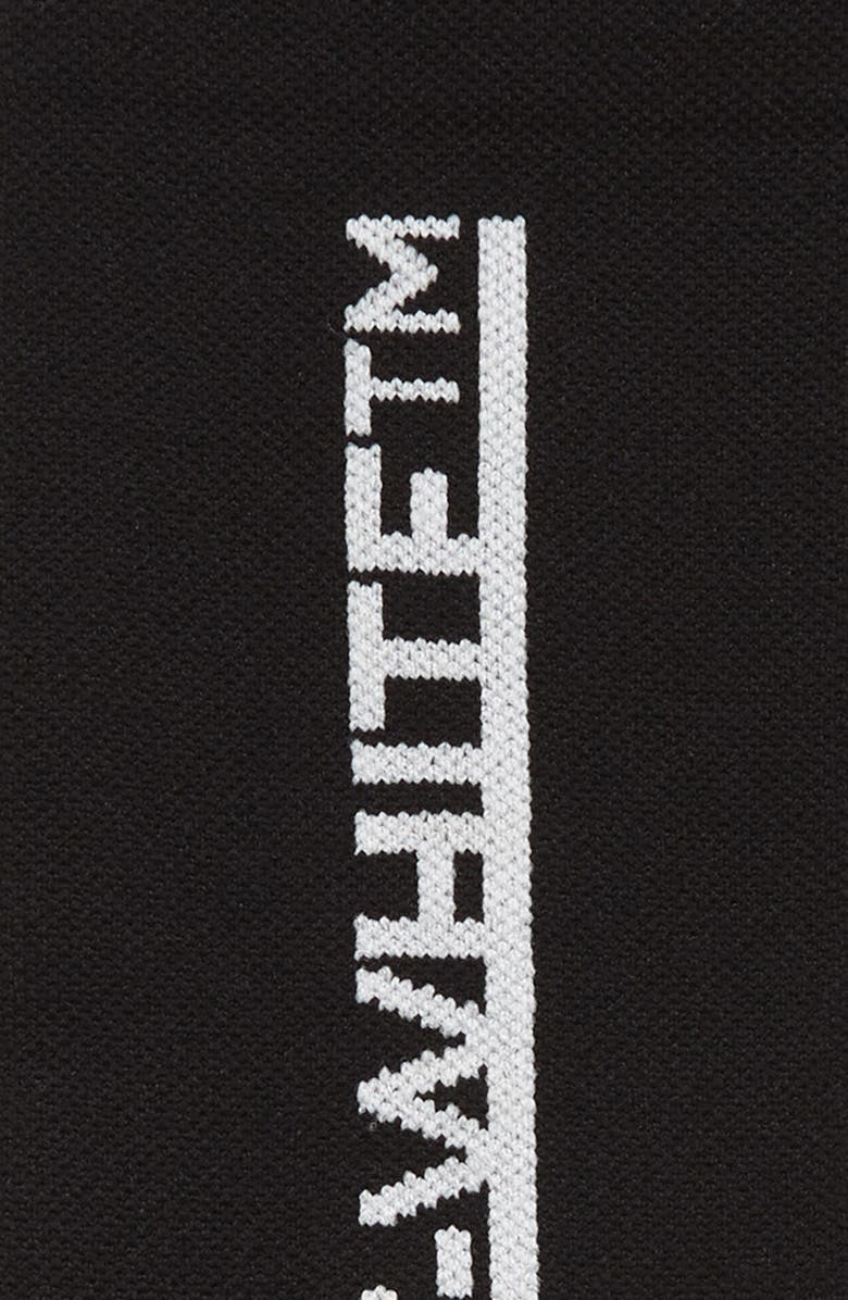 Off-White Intarsia Logo Socks, Alternate, color,