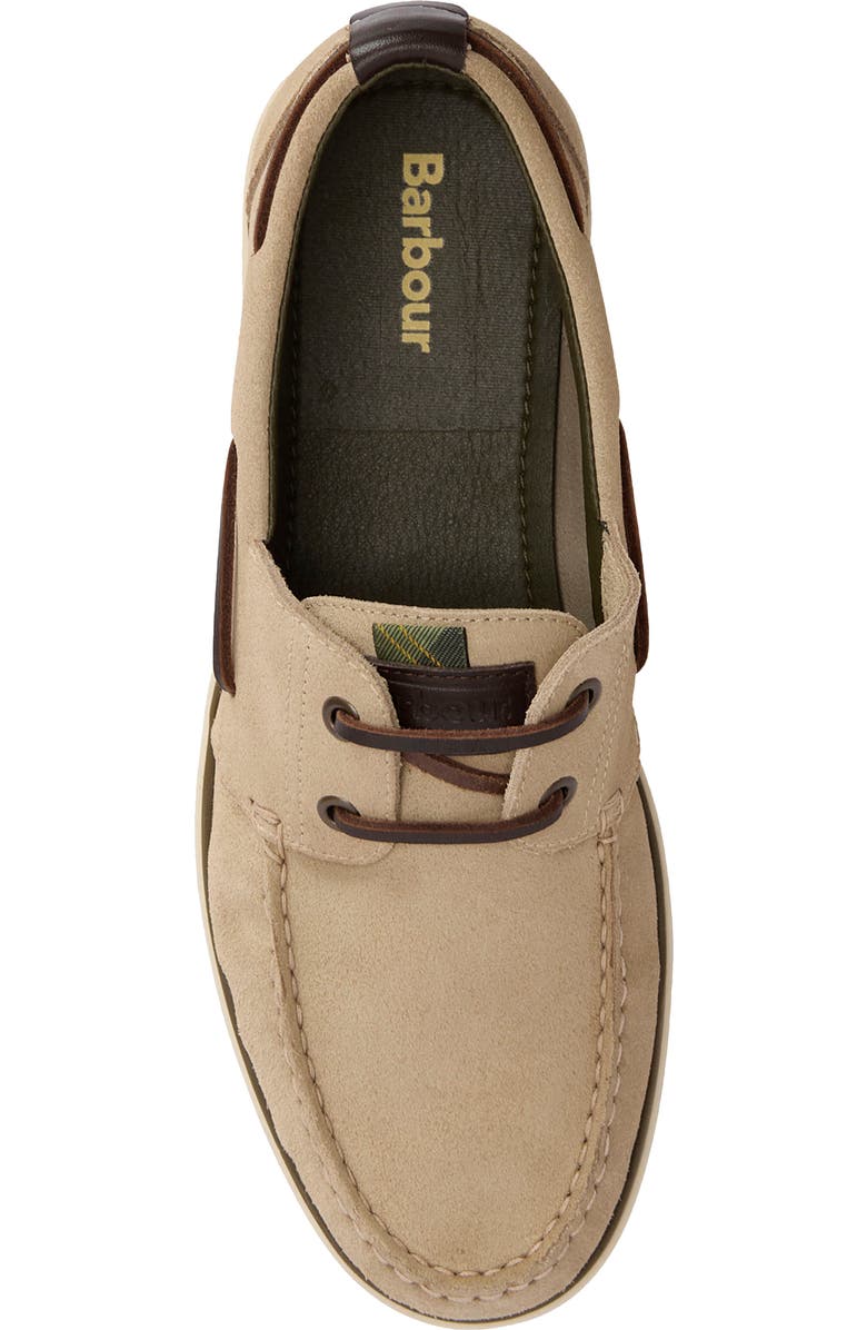 Barbour Rothley Boat Shoe, Alternate, color, Taupe Suede