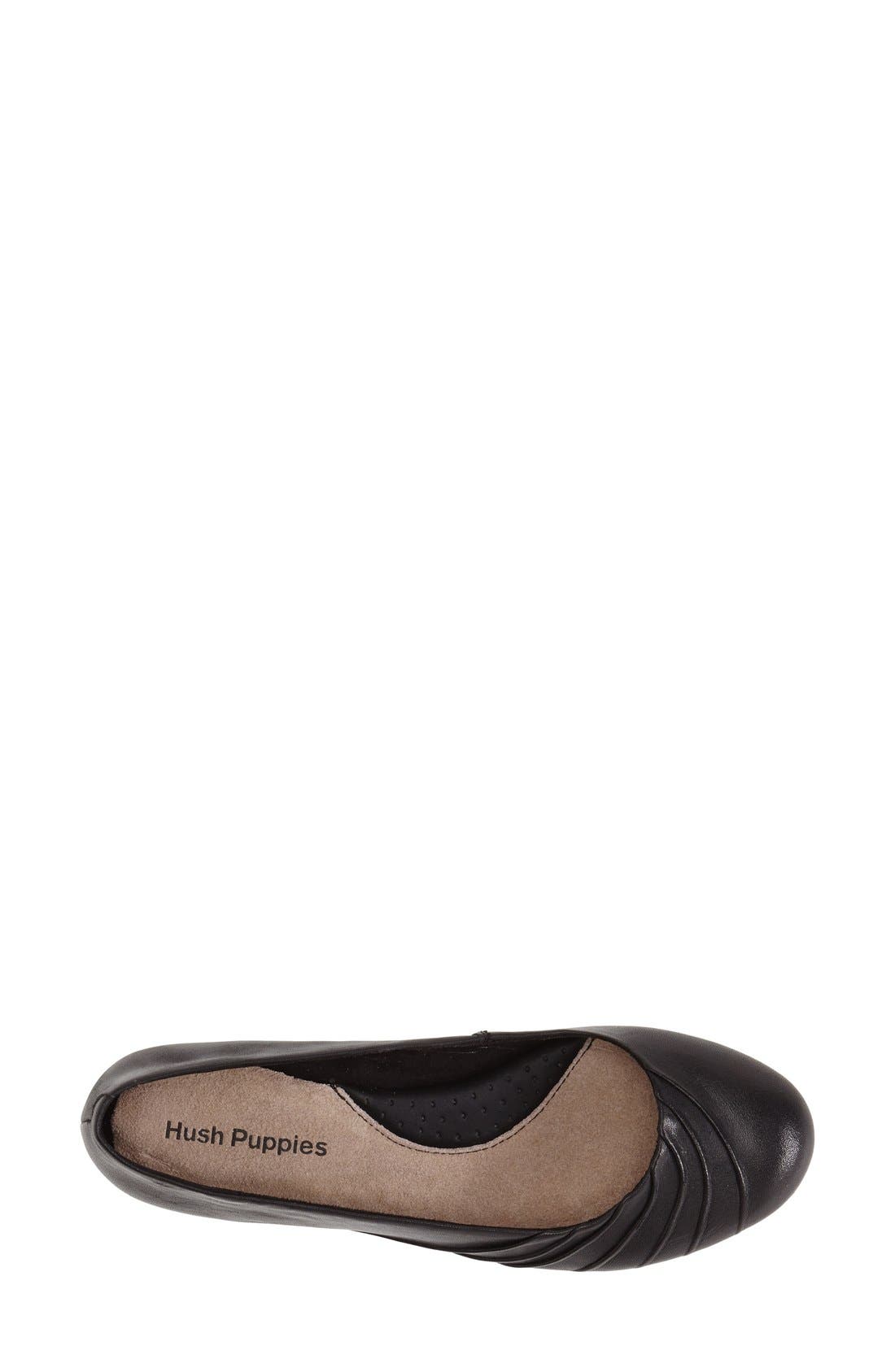 Hush Puppies<sup>®</sup> 'Zella Chase' Ballet Flat, Alternate, color, 