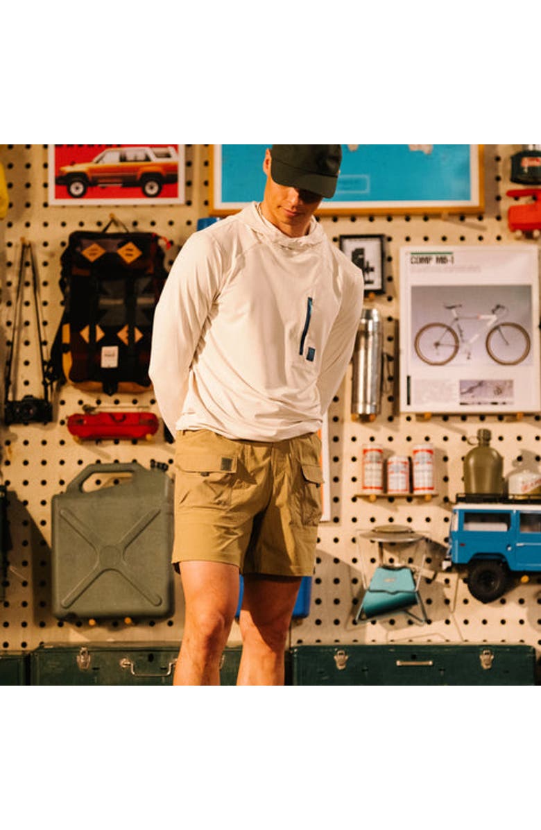 Topo Designs Men's Sun Hoodie, Alternate, color, Bone White