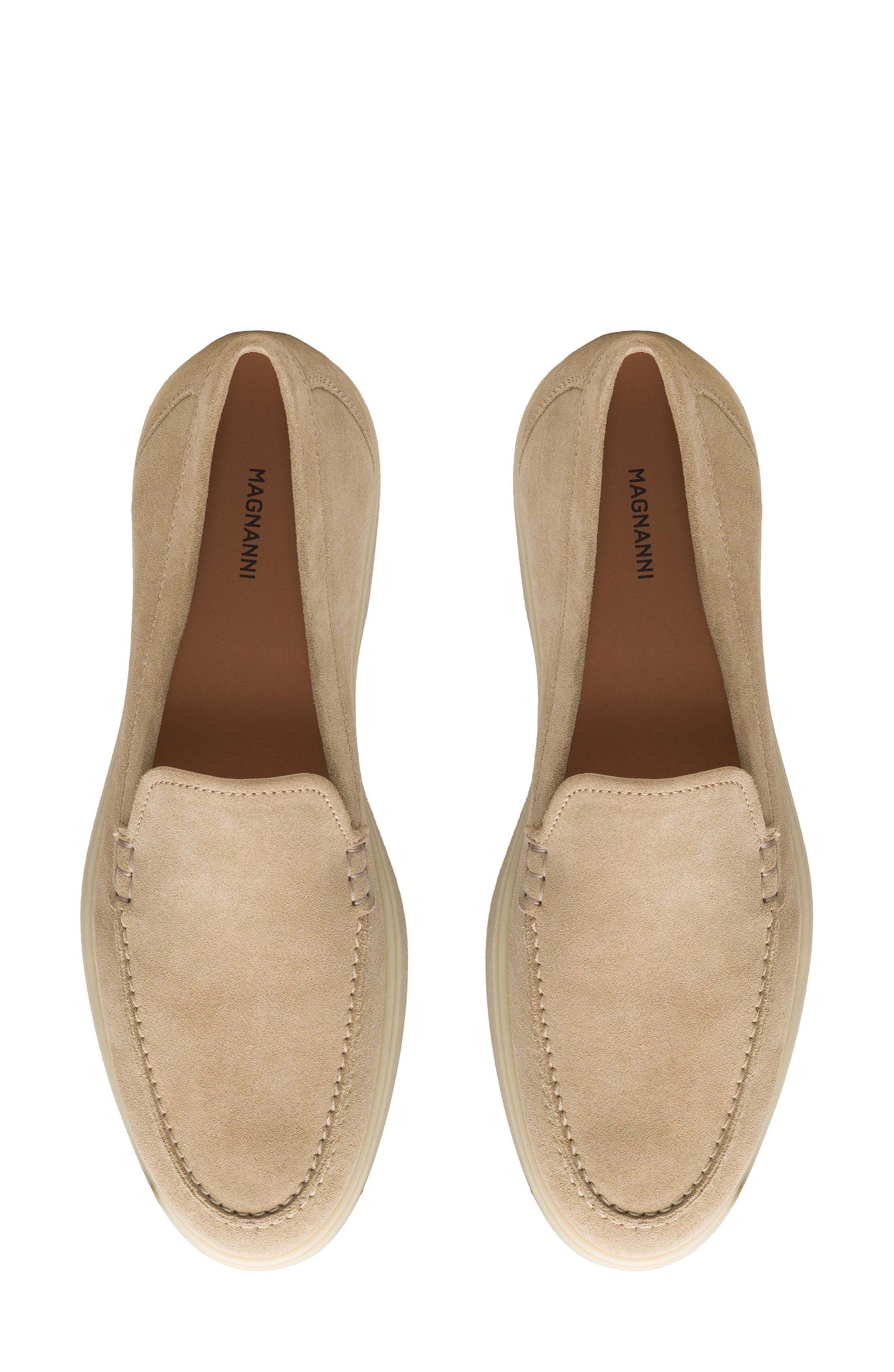 Sophie Loafer, Alternate, color, CREAM SUEDE