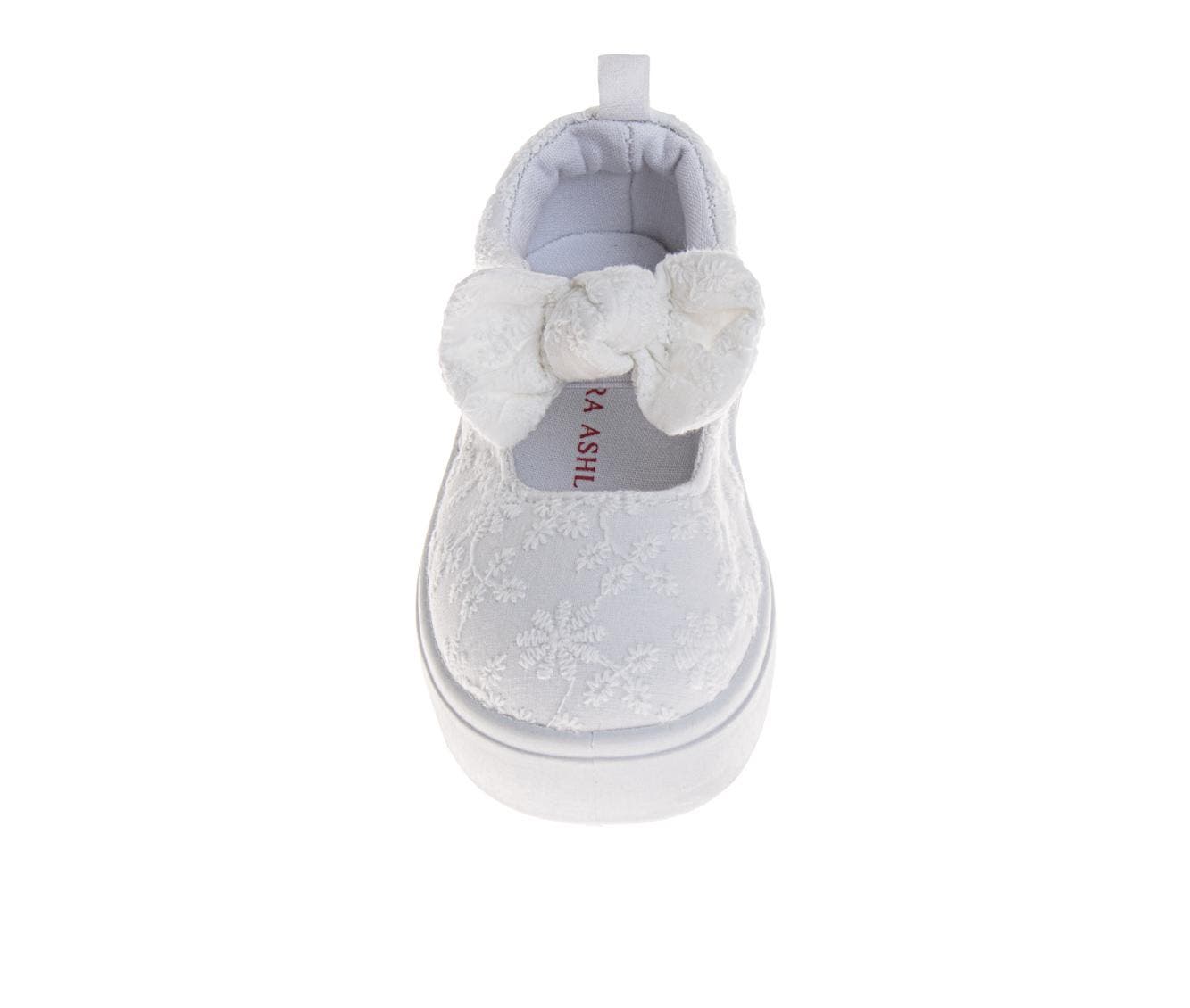Laura Ashley Girls' MJ Style Sneakers., Alternate, color, White