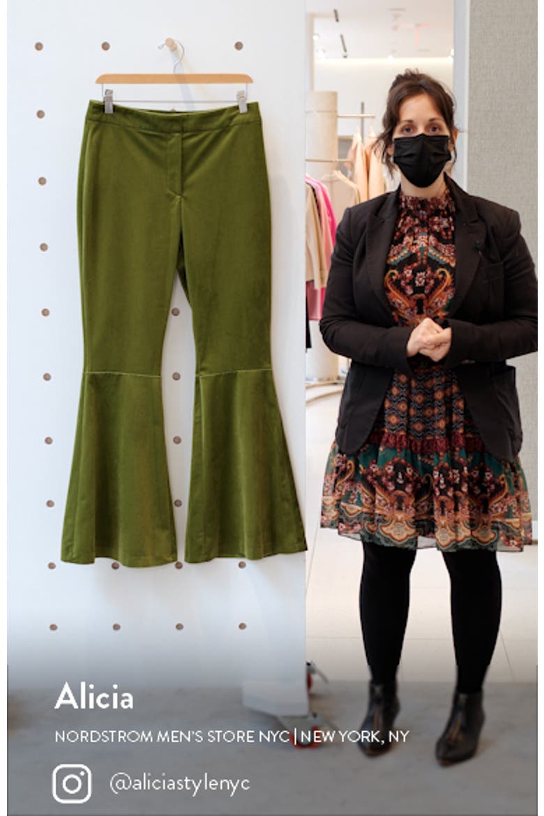 Flare Velvet Suit Pants video