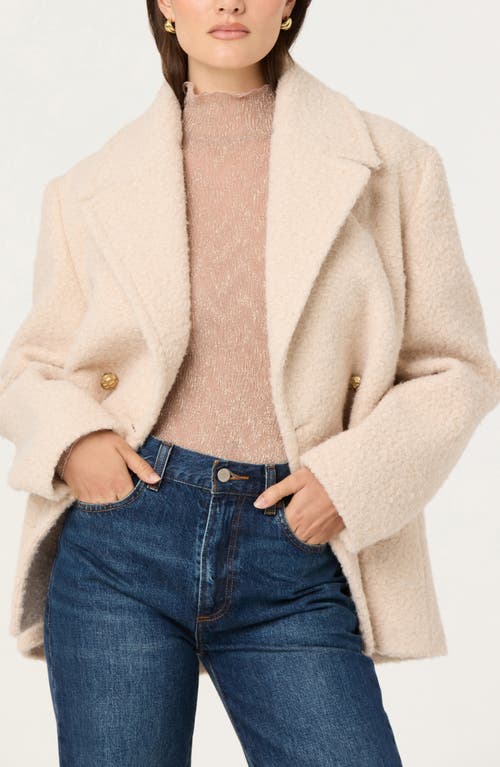 Astr The Label Kyra Metallic Mock Neck Shirt In Neutral