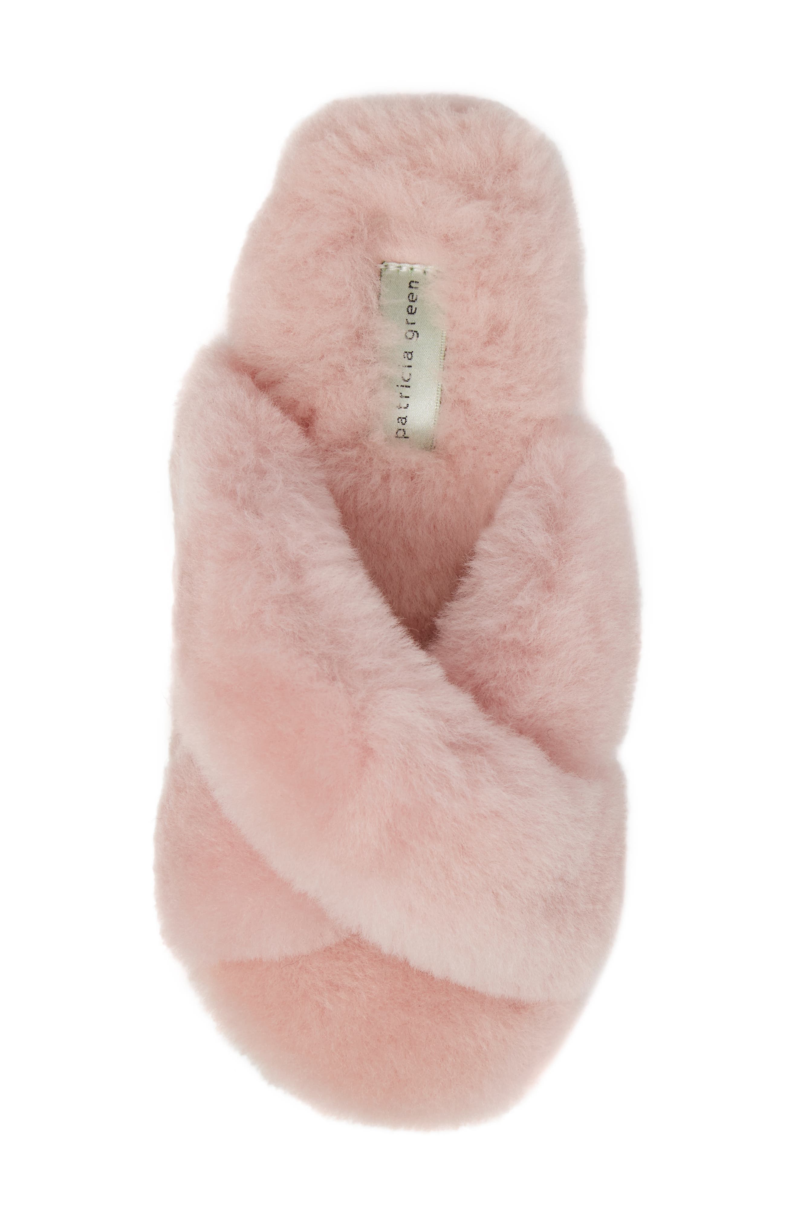 Mt. Hood Genuine Shearling Slipper, Alternate, color, POWDER PINK