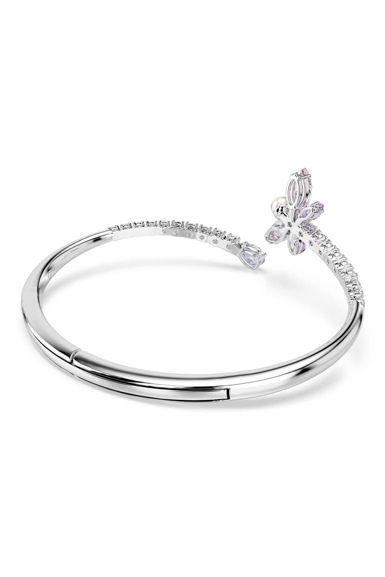 x Ariana Grande Multicolor Crystal Bangle, Alternate, color, SILVER/ MULTI