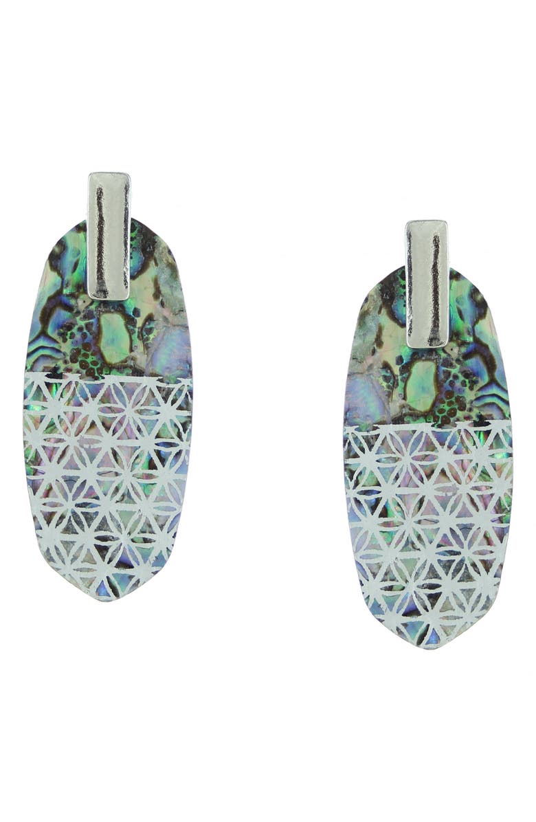 OLIVIA WELLES Ava Drop Earrings, Main, color, Gold / Multi