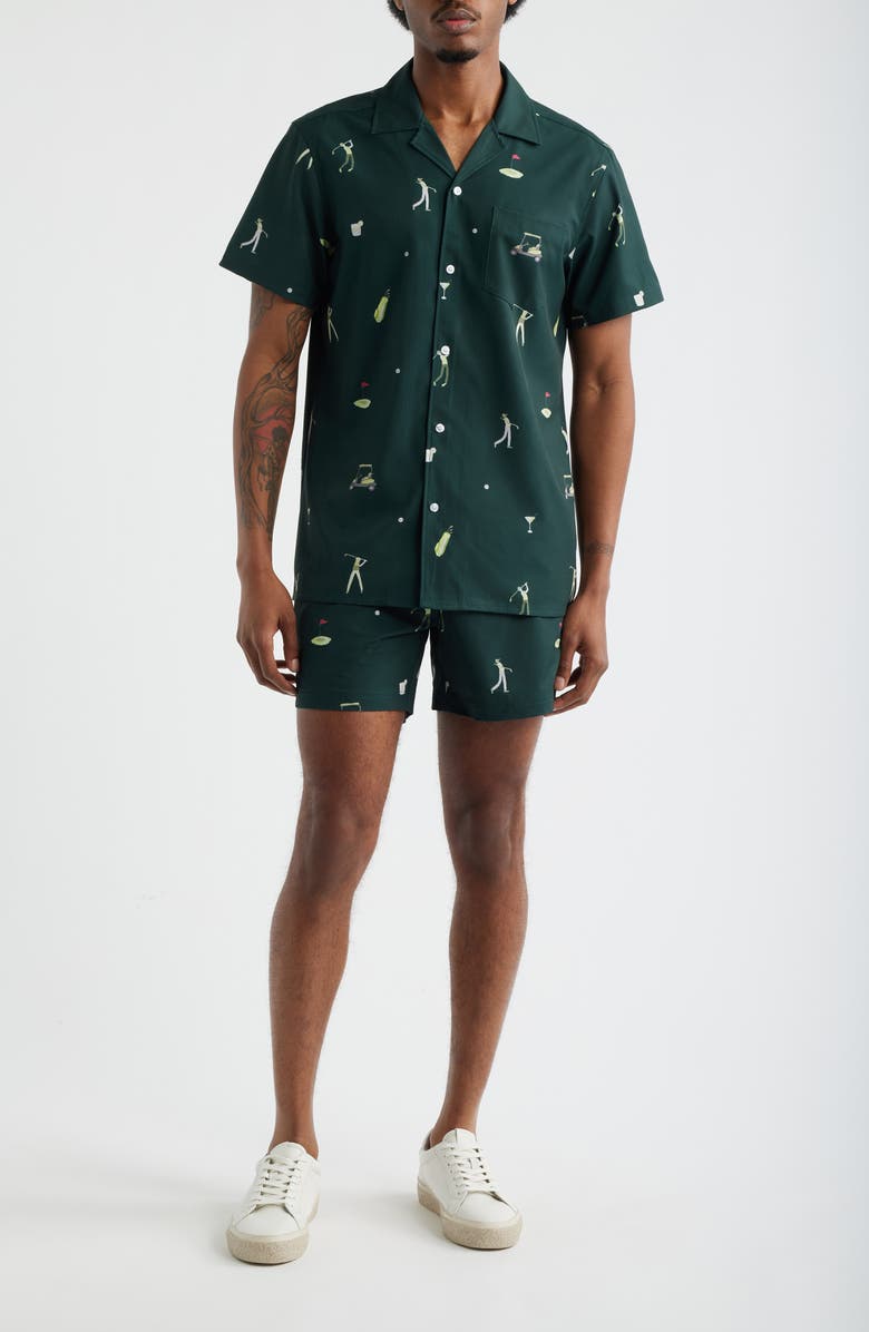 MAVRANS Fun & Games Weekend Camp Shirt, Alternate, color, 