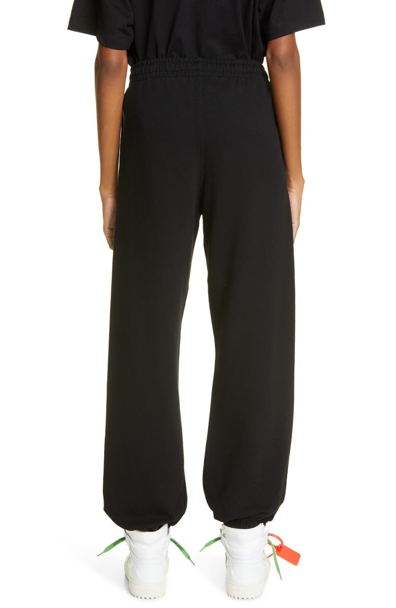 Off-White Logo Cotton Sweatpants, Alternate, color, 