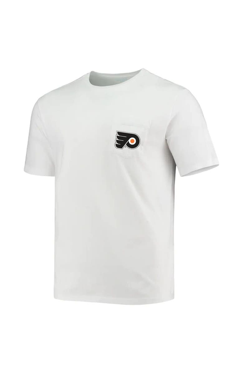 vineyard vines Men's Vineyard Vines White Philadelphia Flyers St. Patrick's Day T-Shirt, Alternate, color,