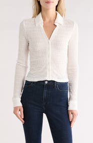 AllSaints Connie Slim Fit Button-Up Shirt