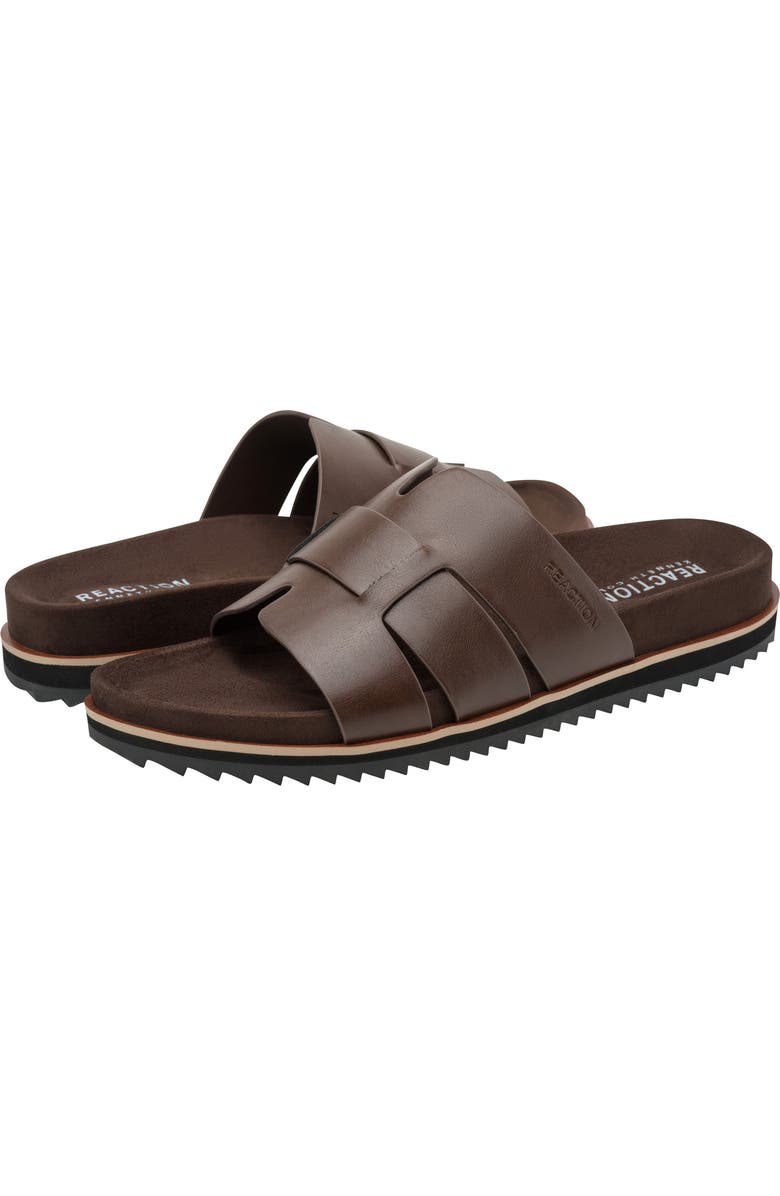 Kenneth Cole Reaction Calen Slide Sandal, Alternate, color, Medium Brown