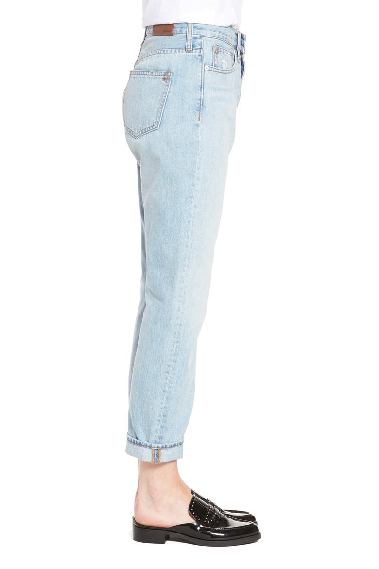 Perfect Vintage Step Hem Jeans, Alternate, color, FITZGERALD WASH