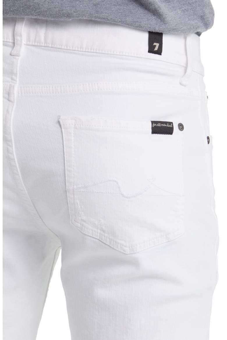 Slimmy EarthKind StretchTek Ripped Tapered Slim Fit Jeans, Alternate, color, AEREAL
