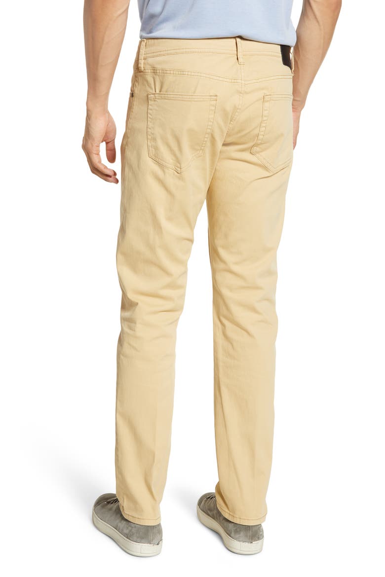 Kingston Slim Straight Leg Jeans, Alternate, color, MAIZE