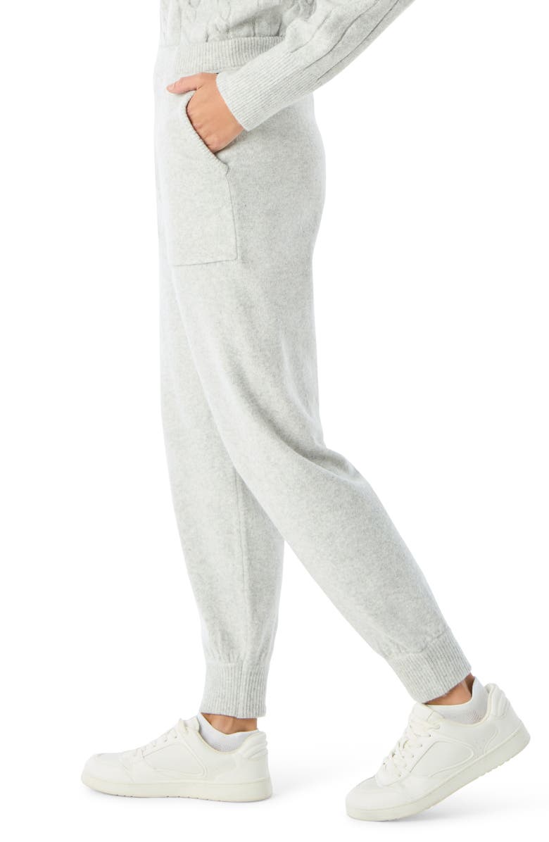 DO by Dee Ocleppo Greer Knit Joggers, Alternate, color, Light Heather Grey