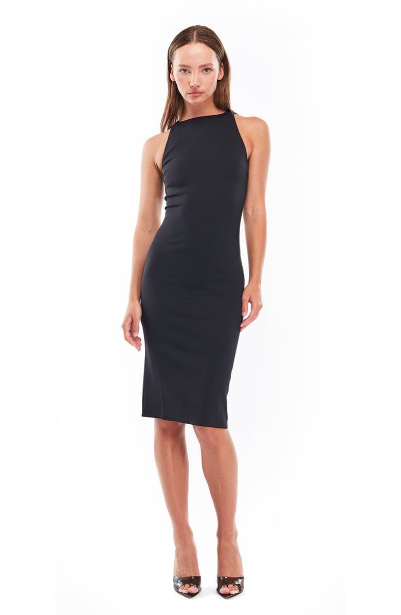 Mother of All Dina dress, Main, color, Black