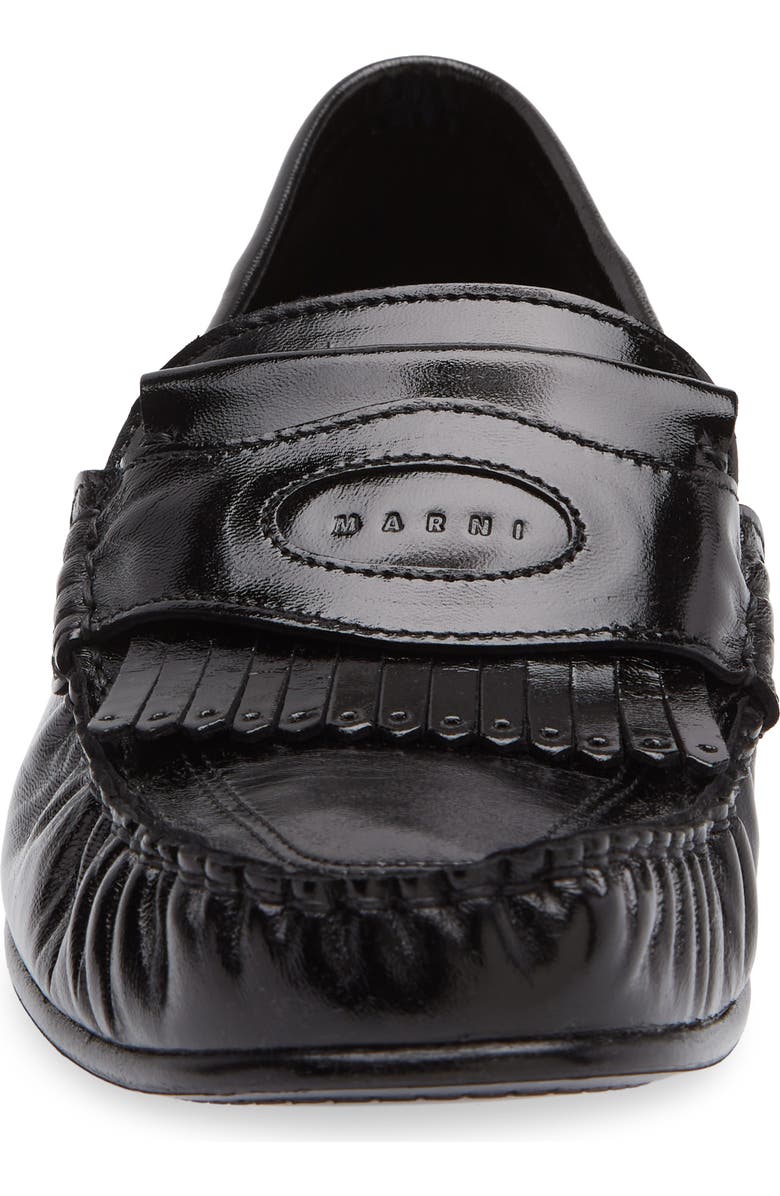Marni Collapsible Loafer, Alternate, color, Black