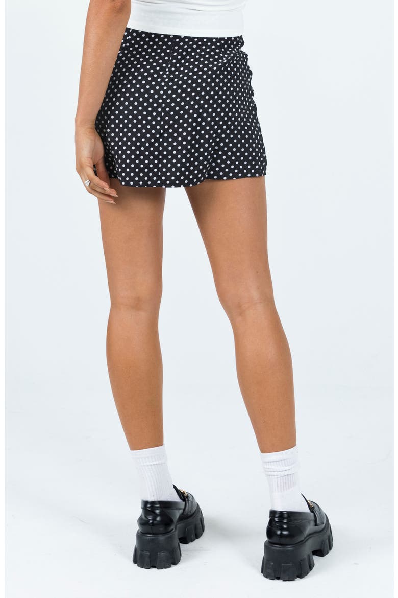 Selby Polka Dot Miniskirt, Alternate, color, BLACK POLKA DOT